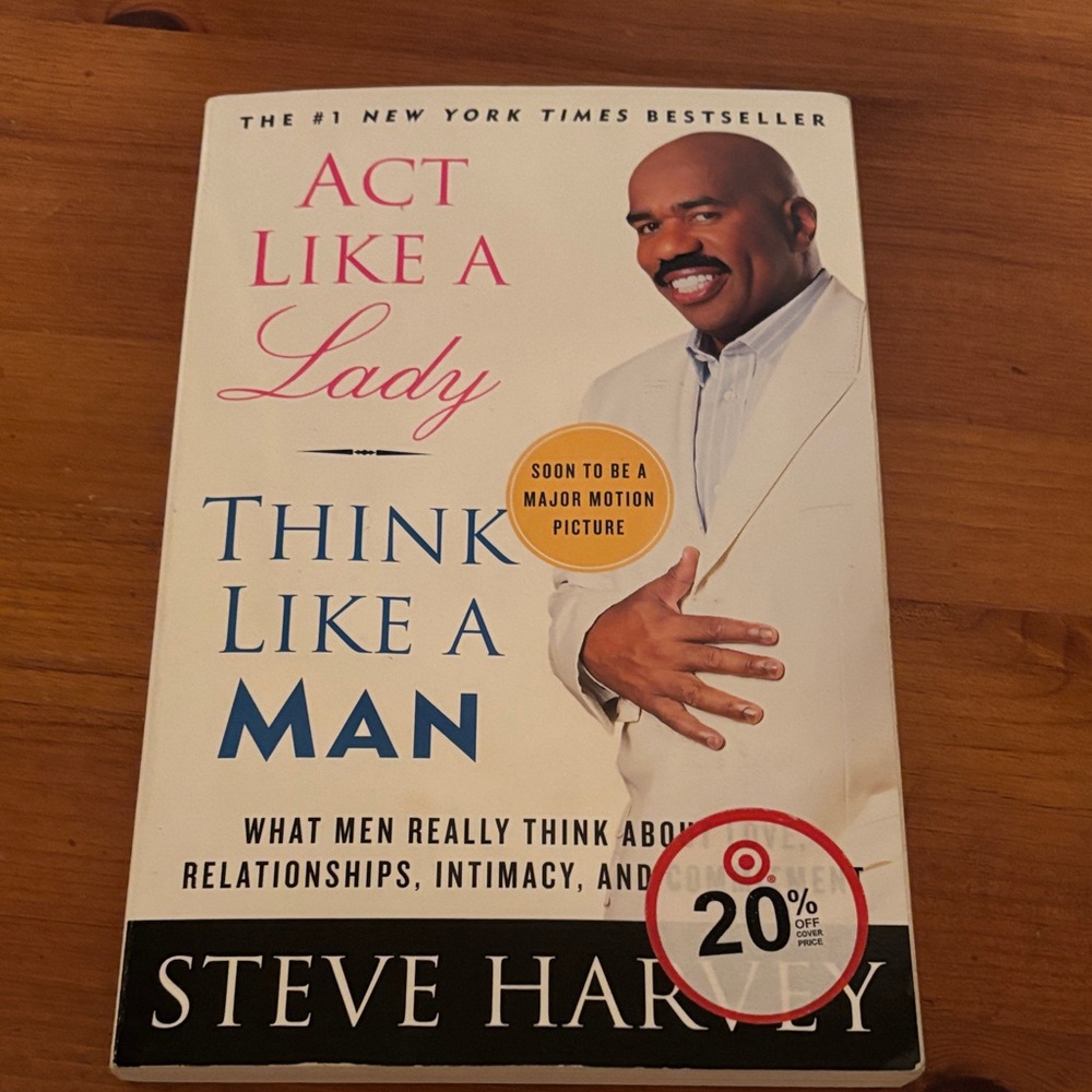 Act Like a Lady, Think Like a Man by Steve Harvey - White Cover